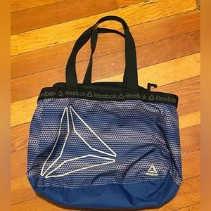 Reebok Bag blue and black size small